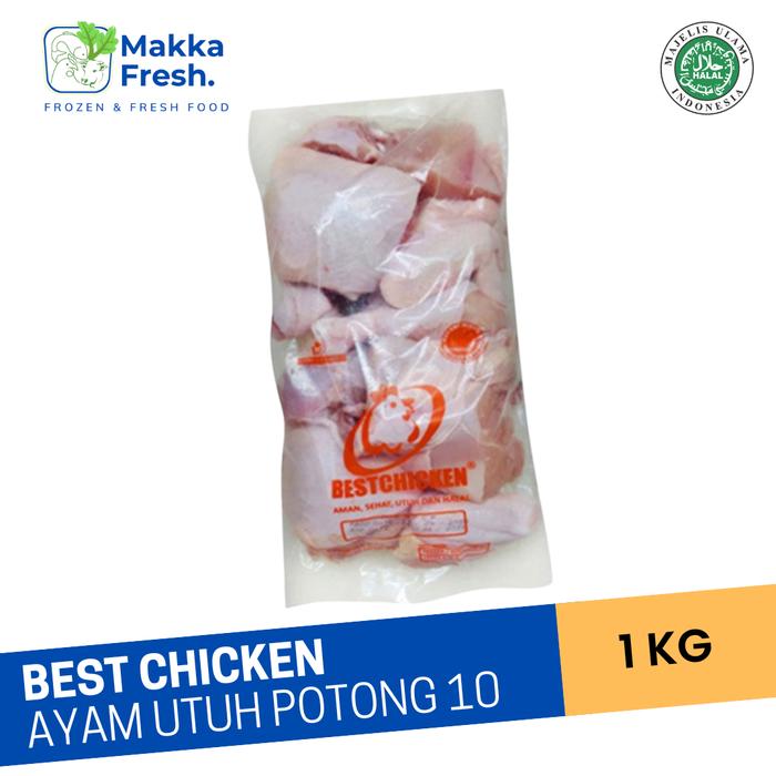 Gambar best chicken 10 potong ayam 1000 gr dari MakkaFresh undefined Tokopedia