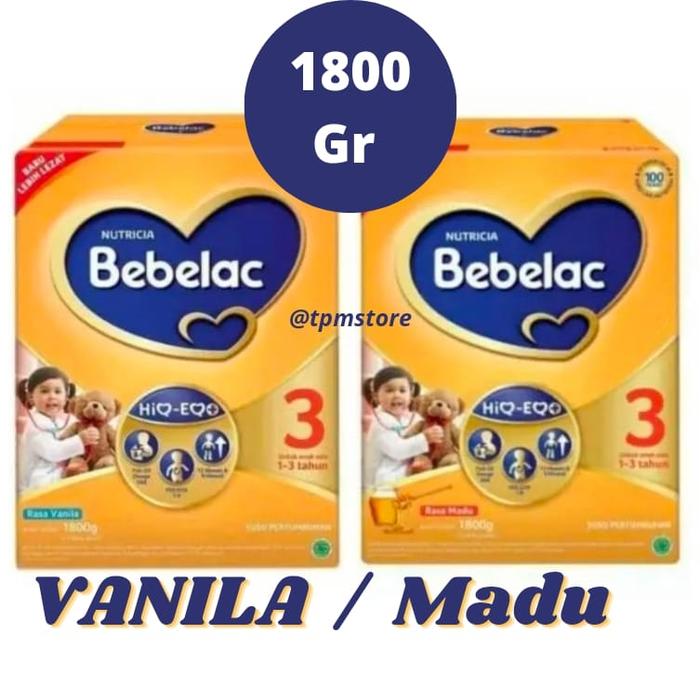 Gambar Bebelac 3 Vanila 1800gr / Bebelac 3 Madu 1800gr - Madu dari TPM Store undefined Tokopedia