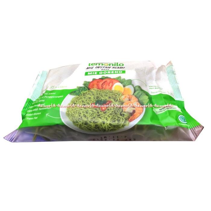 Gambar Lemonilo Mie Instan Alami 76Gr Rasa Mie Goreng Hijau Bayam Tanpa dari berkah sanjaya sukses undefined Tokopedia