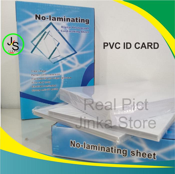 Gambar Pvc Id Card / Bahan Pvc Id card A4/ Polos Original - pvc biru dari Jinka Store Indonesia undefined Tokopedia