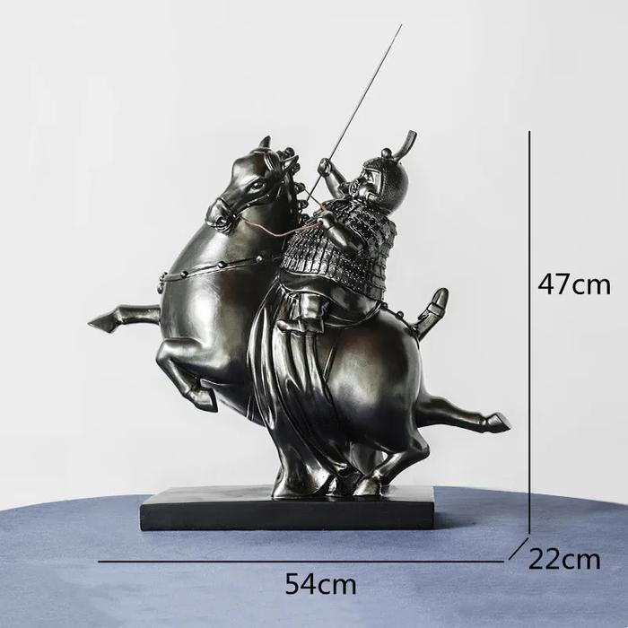 Gambar Pajangan Meja Patung Prajurit Istana / Chinese Warrior Figurine 2319 - Type (B) dari EB Home Decor & Living undefined Tokopedia
