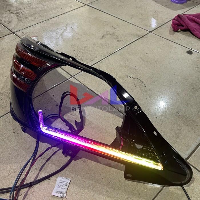 Gambar Drl slim frame lazy eye innova grand barong warna warni rgb matrix - matrix welcome dari Benautolamp undefined Tokopedia