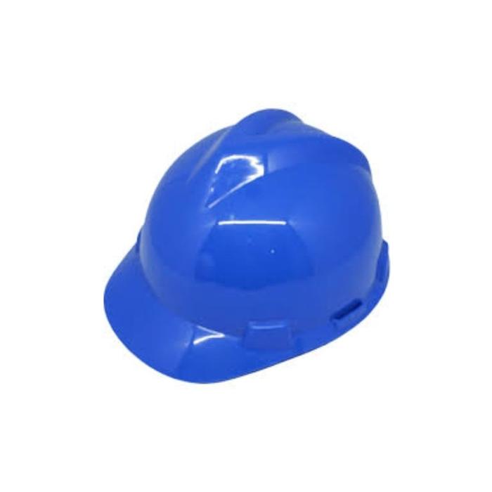 Gambar safety helmet sni putih kuning biru merah hijau orange merk arrowhead - Biru, fastrack dari toko safety claimbing undefined Tokopedia