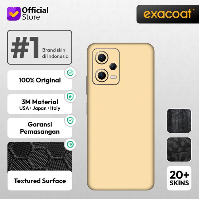 Gambar Exacoat Poco X5 5G Compatible Premium 3M Skin / Garskin - Model 360 - Mellow Yellow dari Exacoat Kota Bekasi Tokopedia