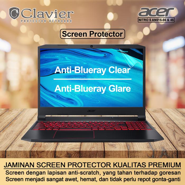 Gambar Keyboard Protector Cover Acer Nitro 5 AN515-45-R2NQ R6RF 56-5603 Warna - BLUERAY GLARE dari Clavier Care undefined Tokopedia