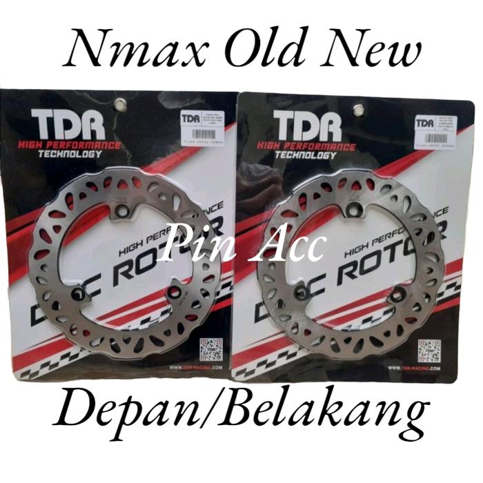 Gambar DISC CAKRAM NMAX OLD/NMAX NEW Ll(PNP)DEPAN/BELAKANG ORIGINAL TDR - set Spec, Nmax Old New dari @Pin Acc Motor@ undefined Tokopedia