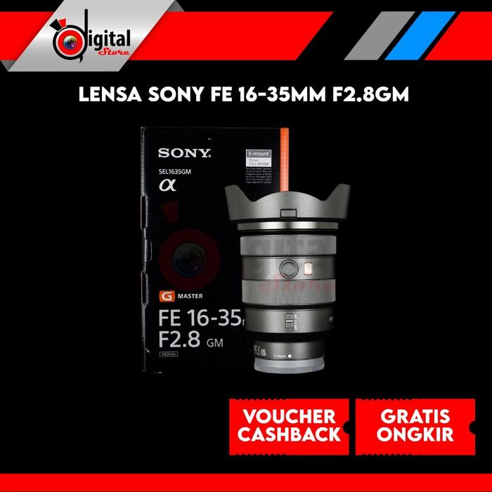 Lensa Sony FE 16-35 mm GM Sony FE 16-35mm GM PAKET A