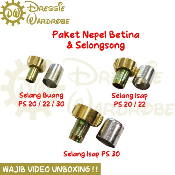 Jual Selongsong & Nepel Betina Selang Buang Isap Power Sprayer PS 20 22 ...