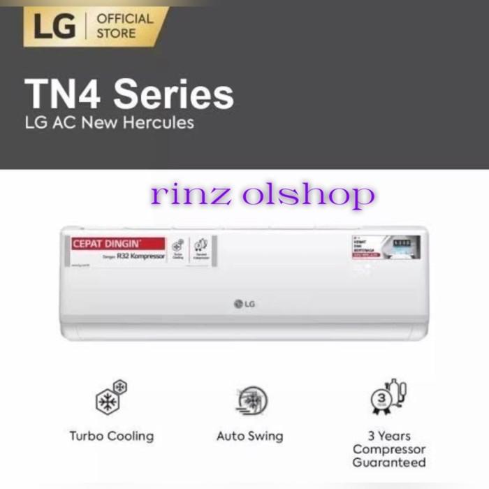 Gambar AC LG H18TN4 NEW HECULES 2 PK R32 AC STANDART TURBO COOLING dari Rinz olshop undefined Tokopedia