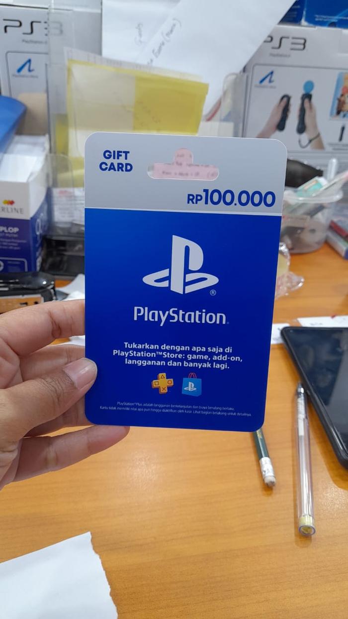 Gambar PS5 / PS4 / PS3 / PSVita PSN IDR Indonesia PlayStation Network Card - 100k dari SS FONG GAMESTORE Kota Administrasi Jakarta Utara Tokopedia
