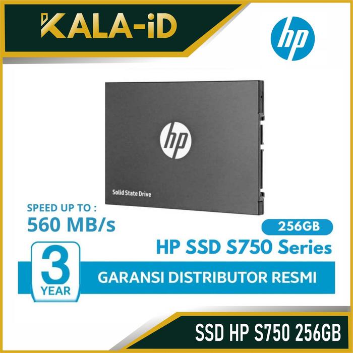 Jual SSD 256GB SATA HP S750 Bantul Kala-id Official Store