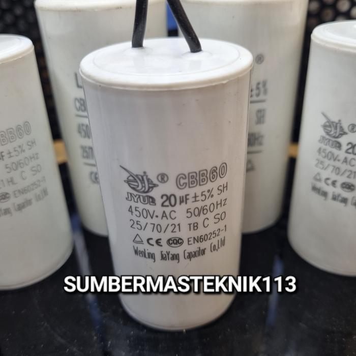 Jual KAPASITOR KOMPRESOR 20 UF CCB20 CAPASITOR COMPRESOR KAPASITOR 20 ...