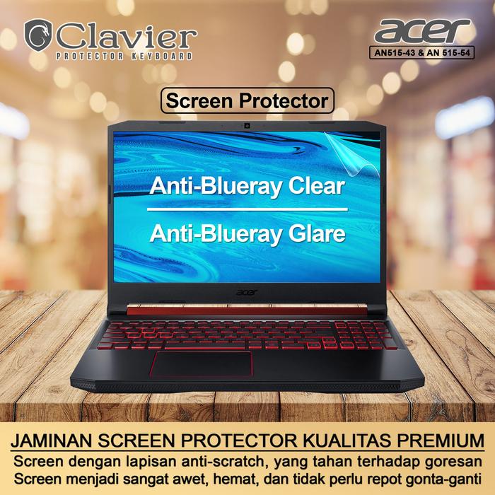 Gambar Keyboard Protector Cover Acer Nitro 5 AN515-54-71G8 729J 72T8 77YU Tpu - BLUERAY GLARE dari Clavier Care undefined Tokopedia