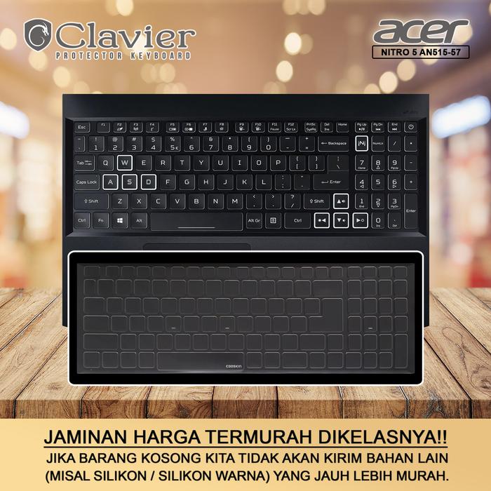 Gambar Keyboard Protector Cover Acer Nitro 5 AN515-57-52BQ 5534 921P 98VC Tpu - TPU COOSKIN dari Clavier Care undefined Tokopedia