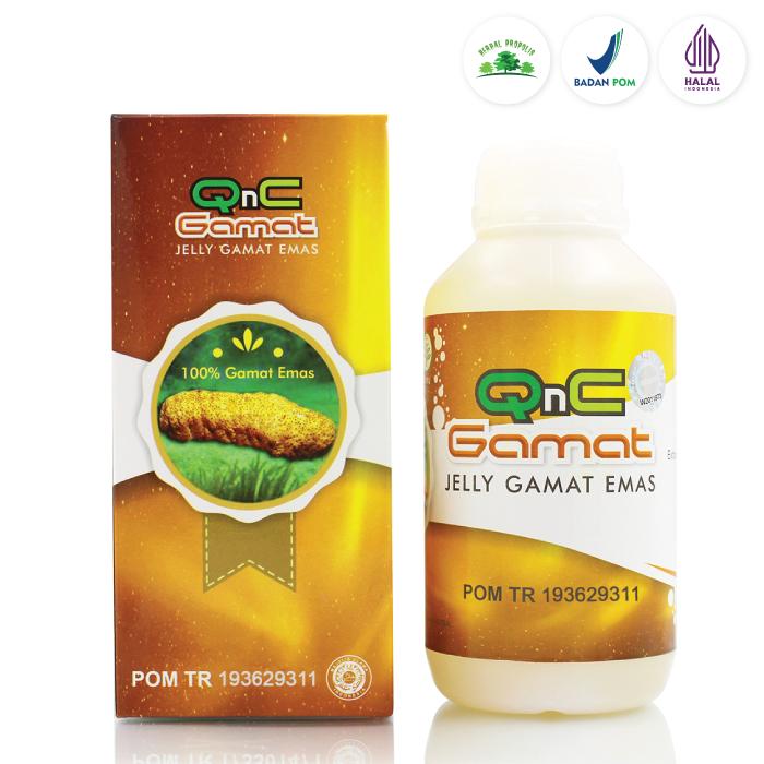 Gambar Obat Keringat Berlebih Hyperhidrosis QNC JELLY GAMAT dari Iki Herbal undefined Tokopedia