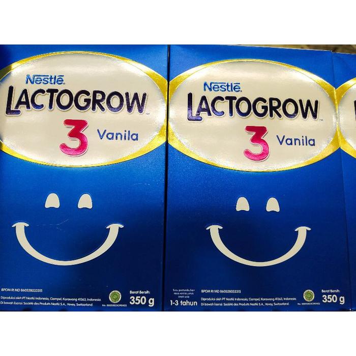 Gambar Lactogrow 3 Vanila 350gr Susu Bubuk Susu Pertumbuhan Anak dari NutriSip Susu Nusantara undefined Tokopedia