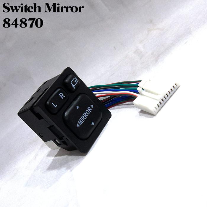 Gambar TOMBOL RETRACT SWITCH MIRROR SPION MOBIL AVANZA XENIA INNOVA CALYA dari Sentra Otomart undefined Tokopedia