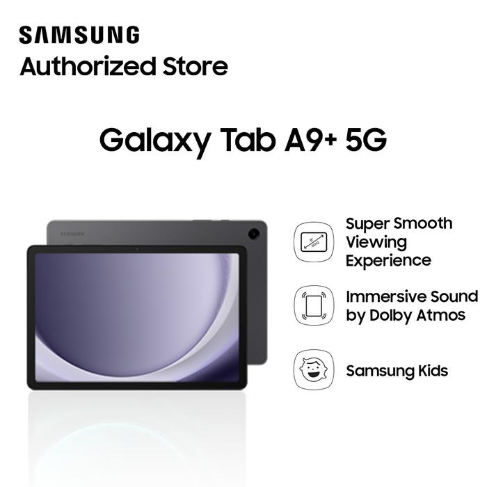 Gambar Samsung Galaxy Tab A9 Plus 5G 8/128 GB - Graphite dari SES Sidocom Makassar undefined Tokopedia