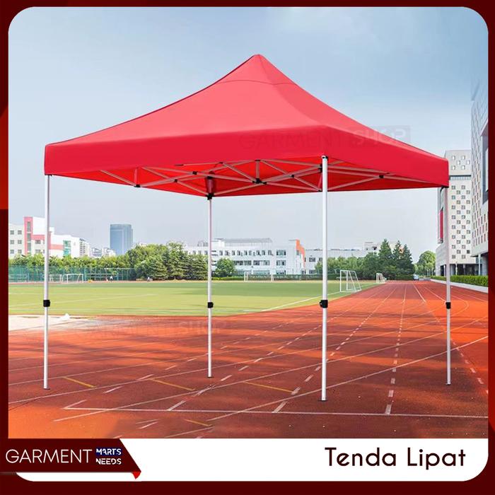 Gambar TENAR - Tenda Jualan Lipat Portable Atap Terpal 2x2 3x3 Stand Jualan - 200 CM - RANDOM, PACKING STANDAR dari Garment Sidoarjo undefined Tokopedia