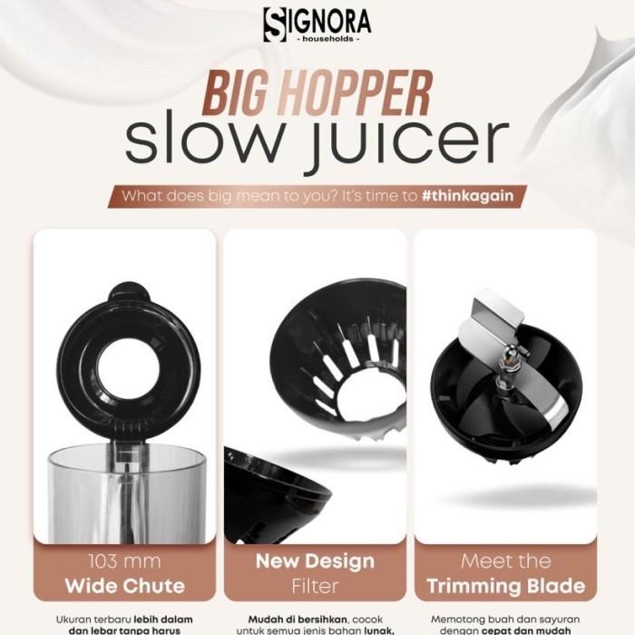 Jual Big Hopper Slow Juicer Signora Di Seller Rumix Cengkareng Timur