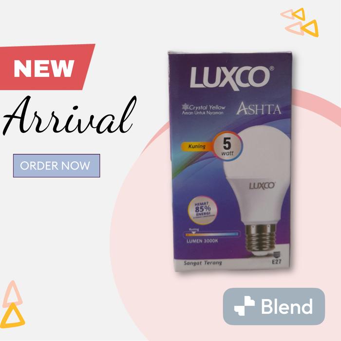 Gambar LAMPU LED LUXCO ASHTA A BULB 3 - 14 WAT KUNING - 5 wat dari Toko Berkat Listrik undefined Tokopedia