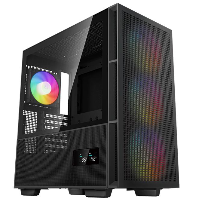 Promo DEEPCOOL CH560 DIGITAL BLACK MID TOWER PC CASE CASING GAMING ...