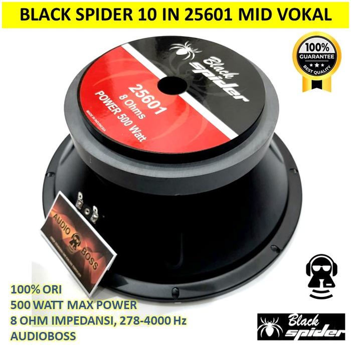 Gambar Speaker 10" Black Spider 25601 Mid Vokal Line Array 10 inch dari Audioboss undefined Tokopedia