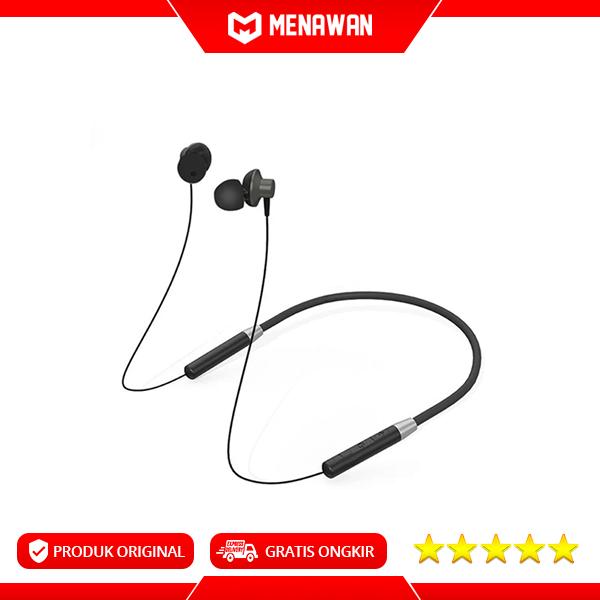 Gambar Sports Neckband Earphones Wireless Headset Bluetooth TWS Anti Air IPX5 - Hitam dari Menawan-id undefined Tokopedia