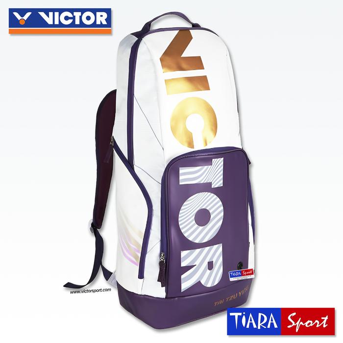 Gambar Tas Ransel VICTOR BR 3825 TTY - Putih - Backpack Badminton BR3825 dari Tiara Sport Solo undefined Tokopedia