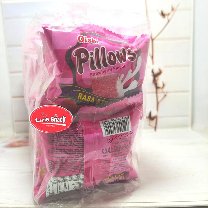 Gambar Oishi Pillow Renceng All Varian (Isi 20 bks) - Stroberi dari Laris Snack undefined Tokopedia