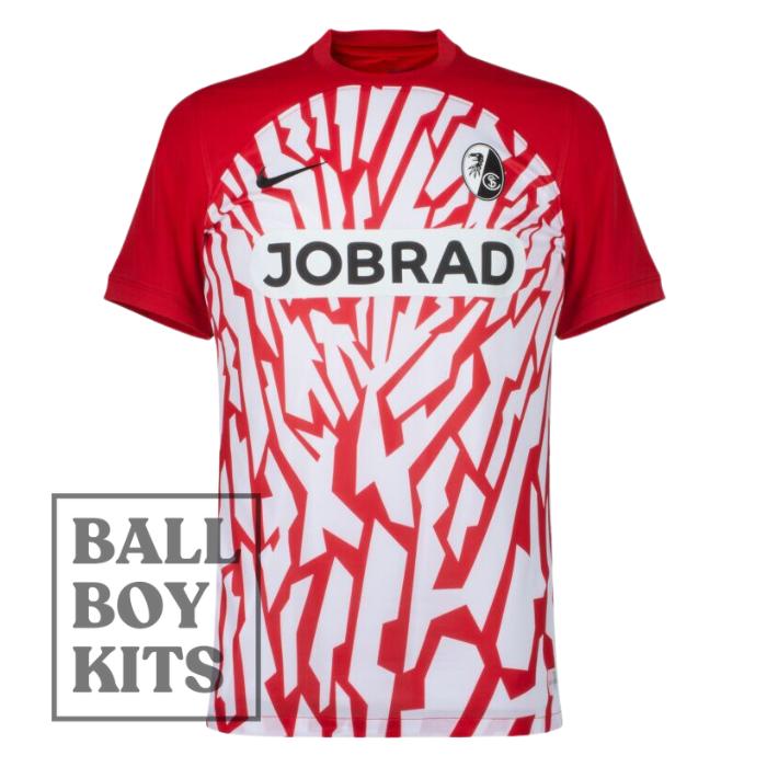 Gambar Original SC Freiburg 2023-24 Home Kit Stadium Jersey - JERSEY ONLY, XXL dari Ball Boy Kits Store undefined Tokopedia