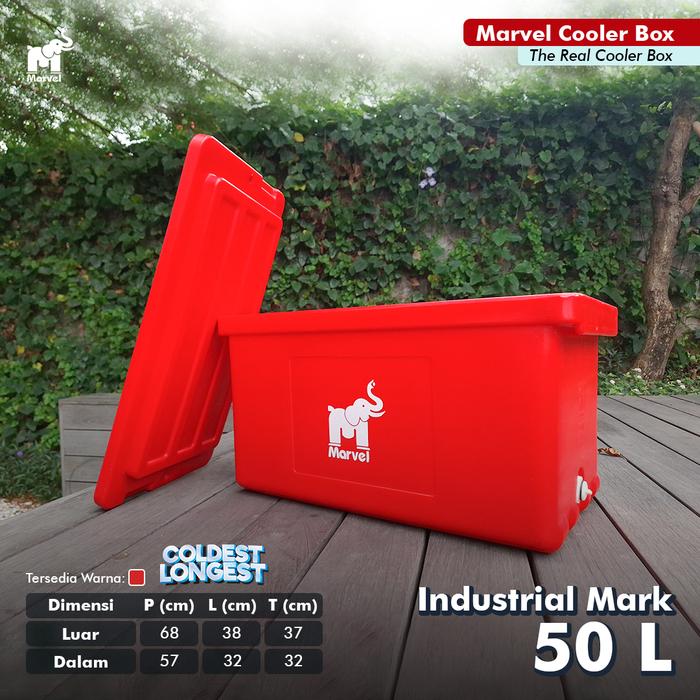 Gambar MarvelCooler 50 Ltr - Industrial Mark (CoolBox - IceBox - Cooler Box) dari MarvelCoolers undefined Tokopedia