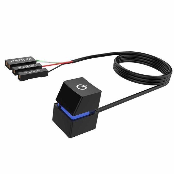Gambar Tombol On Off Power Eksternal Desktop Front Panel 2M Colorful Light - Hitam dari Bakersfield Computer undefined Tokopedia