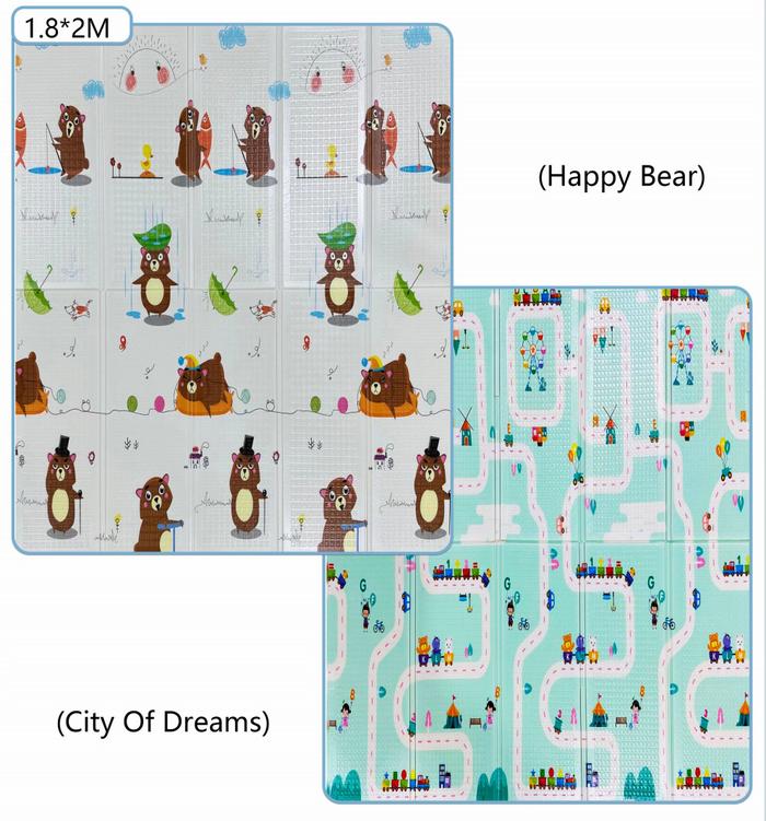Gambar BONBOX High Quality XPE Foldable Karpet Lipat Karpet Bayi Matras Bayi - GPPD005 dari Bonbox Home Living undefined Tokopedia