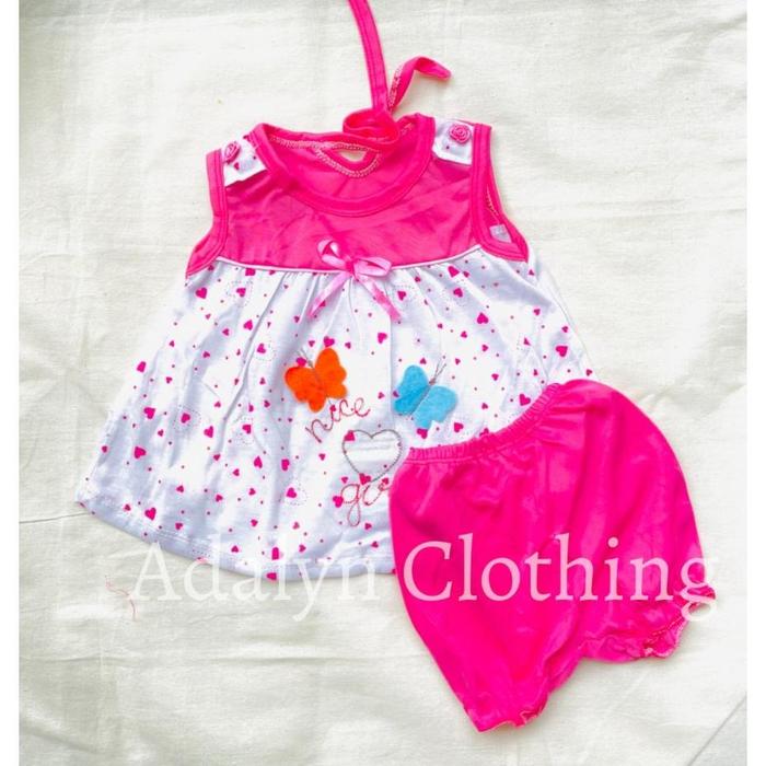 Gambar CX Adalyn Clothing - Setelan Bayi Perempuan 0 - 6 Bulan / baju bayi dari dekorumaid2 undefined Tokopedia