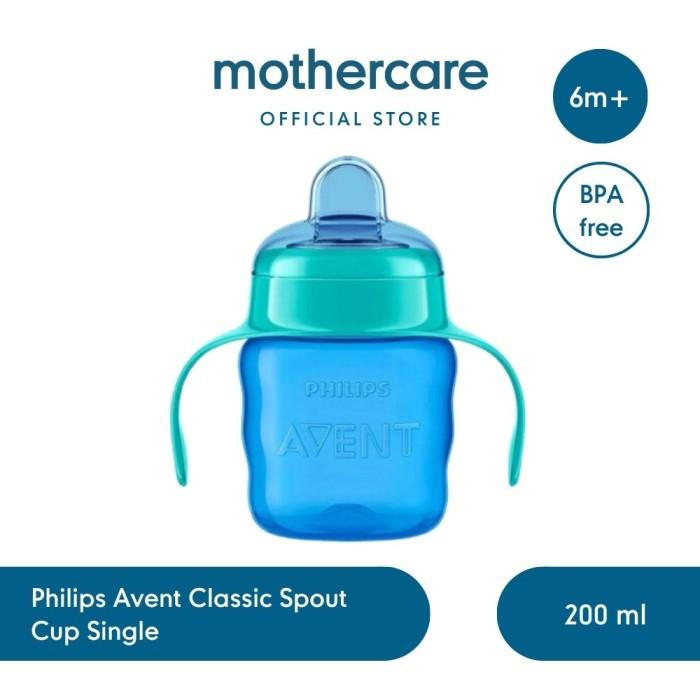 Gambar Philips Avent Classic Spout Cup Single 200ml - Botol Minum Bayi (Biru) - Biru dari Mothercare Indonesia undefined Tokopedia