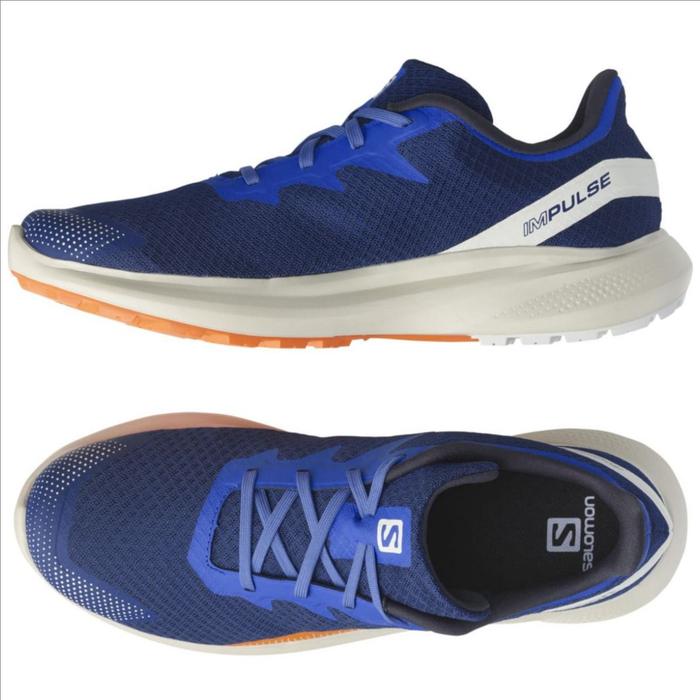 Sepatu Salomon Running 2021 SEPATU LARI MENS TRAIL RUNNING SALOMON IMPULSE  ESTATE BLUE Di Janoski501 Tokopedia