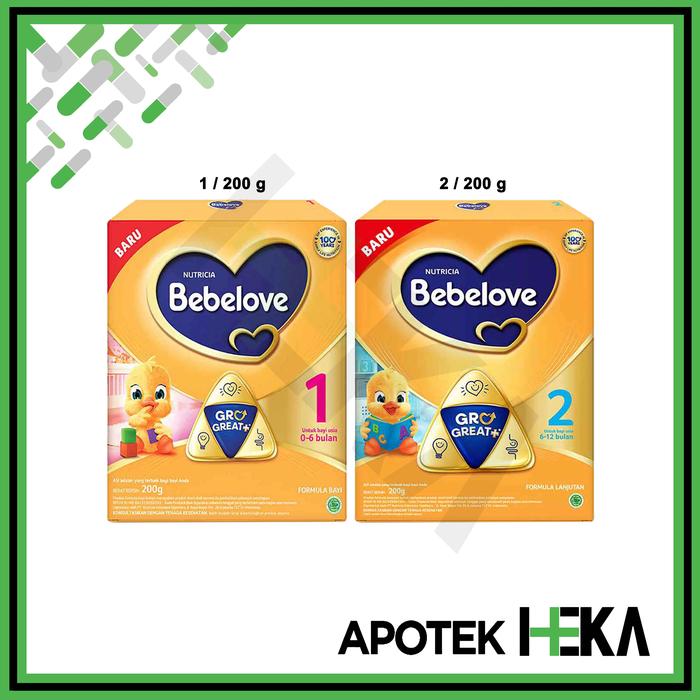 Gambar Bebelove Great - Susu Formula Bayi - 2 / 200 gr dari Apotek Heka Bandung undefined Tokopedia