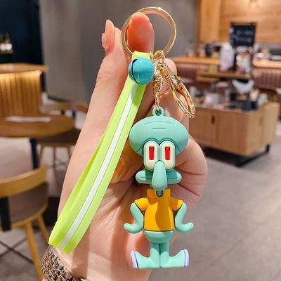 Gambar Gantungan Kunci Kartun SpongeBob, Patrick, Krab Keychain - Squidward dari ° Kuku Panda ° undefined Tokopedia