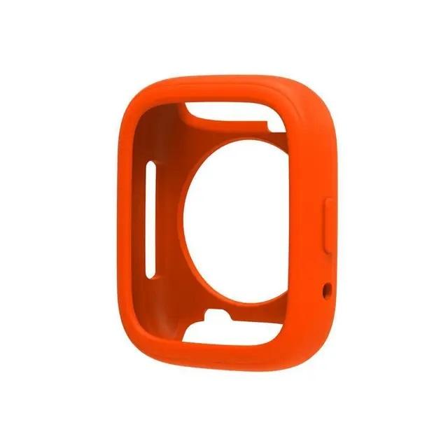 Gambar Solid Silicone Case Xiaomi RedMi Watch 3 Active - Cover Casing Soft - Orange dari Logay Acc undefined Tokopedia