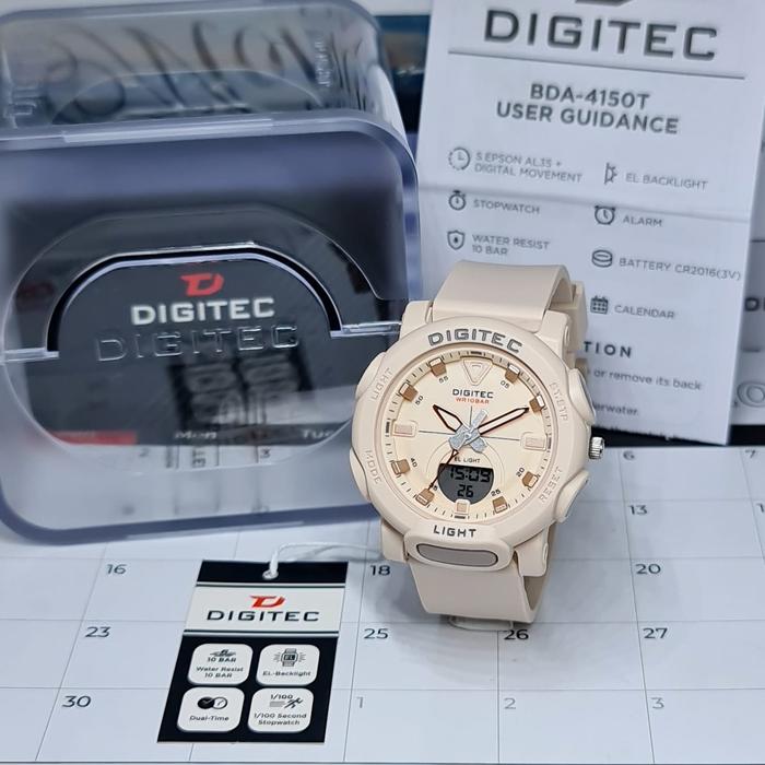 Gambar Jam Tangan Wanita Digitec 4150 Original - Cream dari Helena Watch undefined Tokopedia