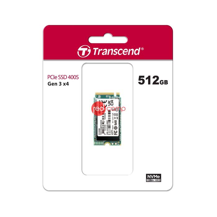 Gambar Transcend SSD MTE400S M.2 2242 PCIe Gen3x4 NVMe 3D TLC DRAM-less - 512GB dari Redcomp undefined Tokopedia