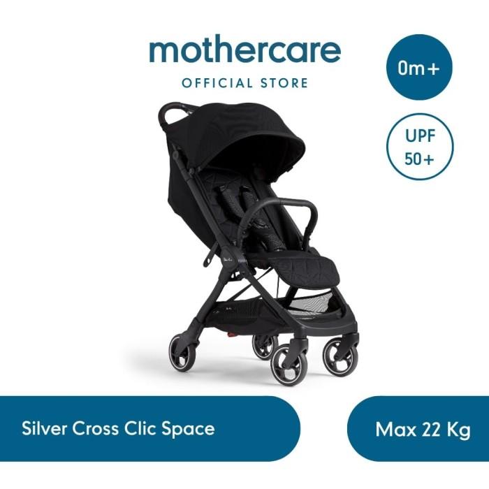 Gambar Silver Cross Stroller Clic - Kereta Dorong Anak Bayi Lipat Travelling - Space dari Mothercare Indonesia undefined Tokopedia