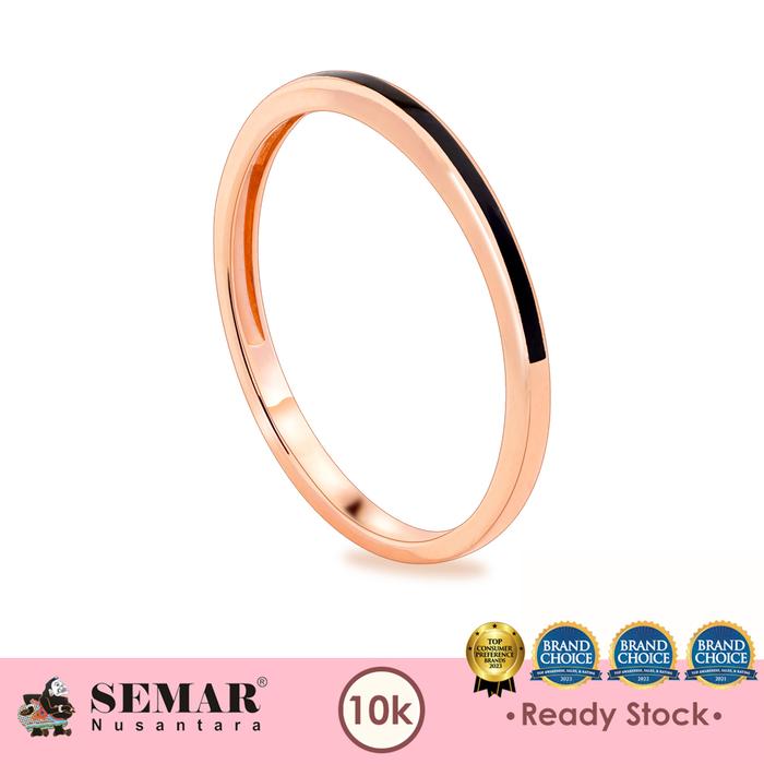 Gambar Cincin Emas Alika Black Colour Gold 10K Semar Nusantara - 16-17 dari Semar Nusantara undefined Tokopedia