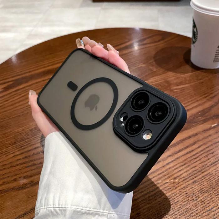 Gambar CASING IPHONE 15 PLUS CASE IPHONE 15 PLUS TRANSLUCENT MAGSAFE - Hitam, IP 15 PLUS dari TokoMurahCOD undefined Tokopedia