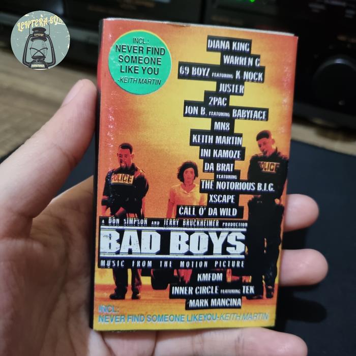 Gambar Kaset Bad Boys Music From The Motion Picture dari Lentera Sore undefined Tokopedia