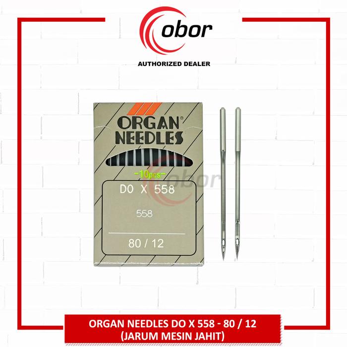 Gambar Organ Needles DOX558 Jarum Mesin Jahit (Tersedia Beberapa Ukuran) - 12/80 dari Obor Machinery undefined Tokopedia