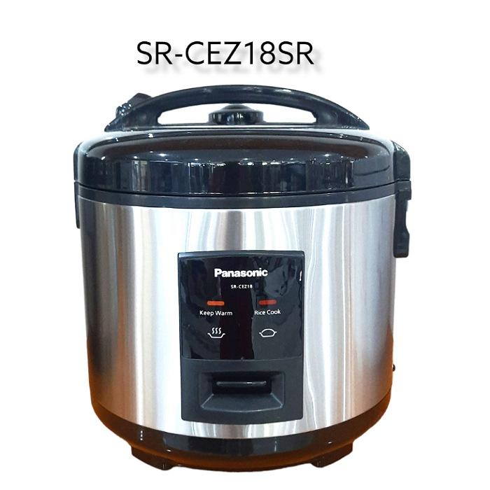 Gambar Magic Com Panasonic SRCEZ18 3in1 Rice Cooker Panasonic SRCEZ 18 1.8Lt - SR-CEZ18SR dari MIAMI ELEKTRONIK_NEW undefined 5 Tokopedia