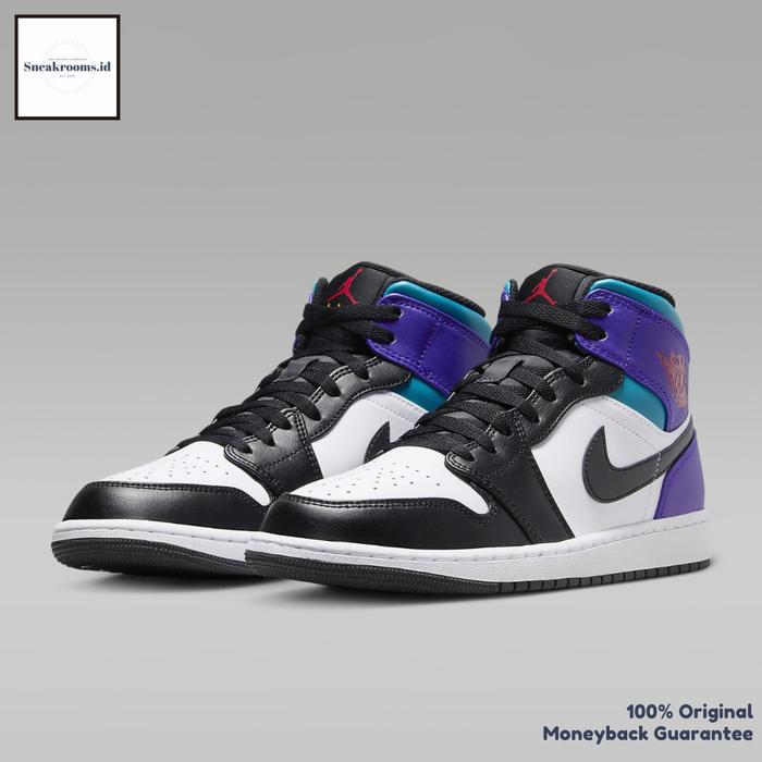 Air Jordan Mid Court Purple Tropical Twist Original Resmi (100%  Authentic) 45 di Sneakrooms Id Tokopedia