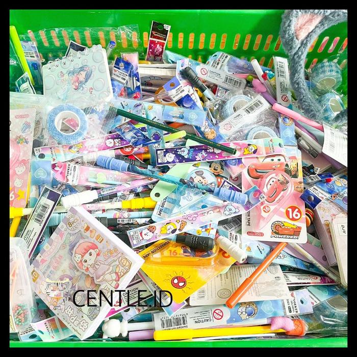 Gambar CENTLE.id SPESIAL Capit Alat tulis isi pulpen buku notes kecil dari markerstore undefined Tokopedia